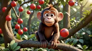 Max Monkey Kicks the Ball | Energetic Kids Song | Nursery Rhymes and Baby Songs