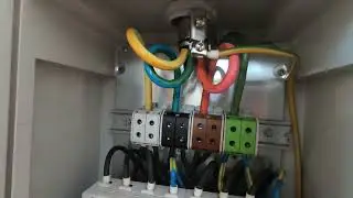 Bransament industrial  400v - 200A cu derivatie pentru birouri - cleme AL/CU Schrack si fuzibile ETI