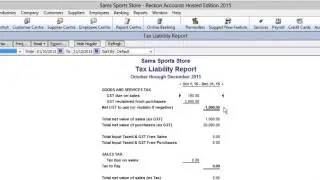 Reckon Accounts Hosted - Process GST Refund