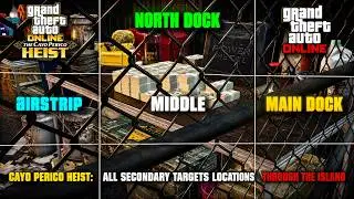 Cayo Perico Heist: All Secondary Targets Locations Through The Island 🏝️