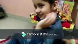 kids Mundan at Home hair cut during Lock down