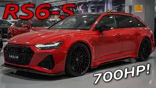 BEAST! 2023 Audi RS6-S ABT (700HP) - Sound, Interior and Exterior in detail