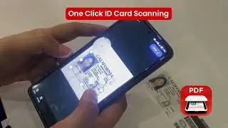 One Click ID Card Scanning With PDF Scanner - Scan Documents | Scan Documents in Seconds