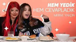 @merveyalcinofficial VE ÇALKANTILI HAYATI! hem yedik hem cevapladık ♥️