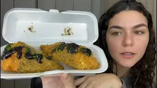 ASMR - Conversando e comendo temaki frito 🍣