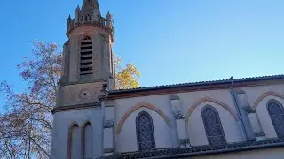 Visite du clocher de l'&eacute;glise Saint Laurent de Rouffiac-Tolosan (31)