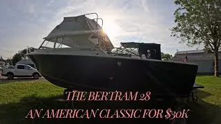 Picking Boats by the Side of the Road - Potential Gem Discovered - 28' Bertram for 30K!