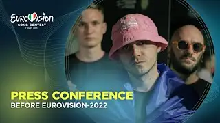 The press conference of the Ukrainian delegation and the Kalush Orchestra before Eurovision-2022
