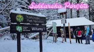 Karkonoski Park Narodowy in Poland - Stunning winter walk to Kamienczyk Waterfall