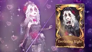 【Identity v】| The prettiest skin for Ada!! | Psychologist’s new S skin “Everlasting Night” gameplay