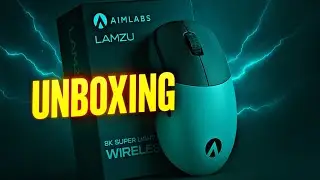 UNBOXING Gaming Mouse LAMZU AIMLABS MAYA X 8K - The Best Mouse For Gaming?!