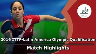 2016 Latin America Olympic Qualification Highlights: Katherine Low vs Yadira Silva