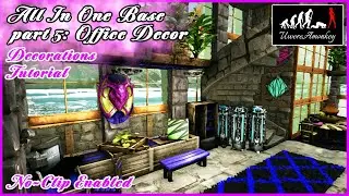 Part 5: Office Decor Tutorial. All in one base.
