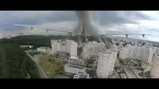 LVGQF over Russia. Moscow crazy visual arrival