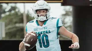 Grayson McCall 2023 highlights! Transfer quarterback from Coastal Carolina