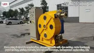 Lh Peristaltic Type Squeeze Concrete Pump