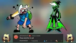 FNF Quiet but it's Pibby Finn Vs Radi