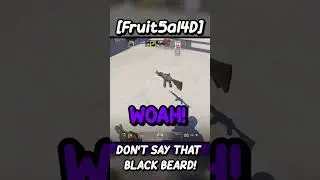 YOU CAN'T SAY THAT BLACK BEARD!  #gaming #funny #csgo #cs2