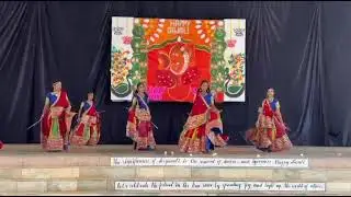 Diwali 🪔 function in 🌚 school ✨garba#  dance 🧸