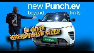Tata Punch.ev Facelift Walkaround Video