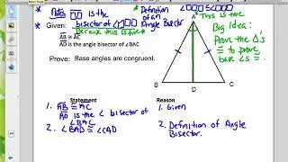 Base Angle Theorem   Broadband