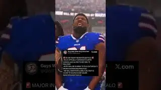 BREAKING 🚨 ED OLIVER & CURTIS SAMUEL COULD PLAY BILLS V BRONCOS #bills #billsmafia #broncos #nfl