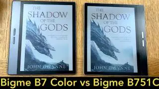 Bigme B7 Color против B751C: какую электронную книгу вам следует купить?