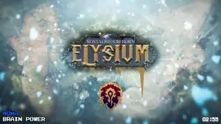 HYPE! Nostalrius reborn as Elysium - World of Warcraft Vanilla Server ONLINE