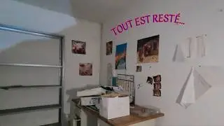 Exploration d&rsquo;un lieu abandonn&eacute; fig&eacute; dans le temps (Urbex) 08.081