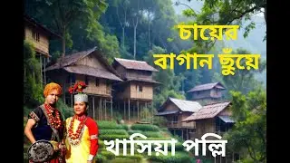 সবুজ চা বাগান আর খাসিয়া পল্লি | সিলেট ভ্রমণ | Khasi Village & Tea Garden