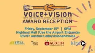 Vision + Voice Award Reception
