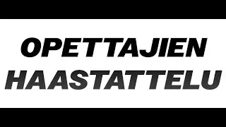 LAHDEN LYSEO OPETTAJIEN HAASTATTELU 2024