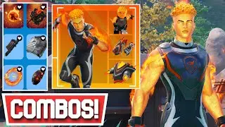 *NEW* BEST AFTERBURN SKIN COMBOS! | Fortnite