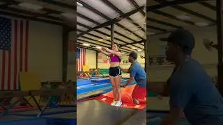 How to spot a Standing Back Handspring! (Tumbling By: Hanna Perez) 🤩🎥🚀✨