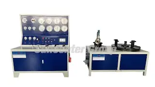 Suncenter High Pressure PLC Control Safety Valve Test Bench