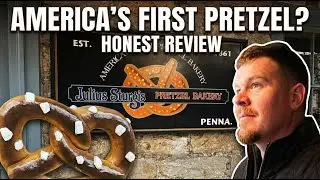 We Tour America&rsquo;s First Pretzel Bakery! Julius Sturgis Pretzel Bakery Photo Review | ReviewHul
