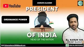 Ordinance Power of The President