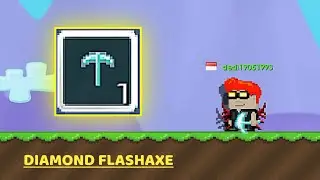 diamond flashaxe growtopia |review |@zeusgrowtopia