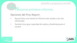 12.4 PROC REPORT