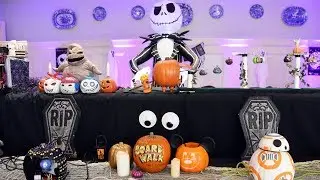 Cast Member Halloween Decorated Pumpkins at Disney's Boardwalk & Contemporary Resorts 2019