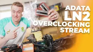 Shorts Stream - World Record LN2 Overclocking Attempt - Doomed83 x ADATA XPG LANCER NEON RGB DDR5