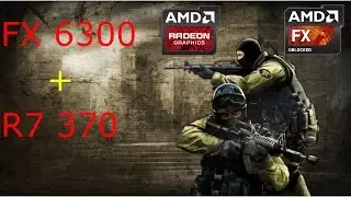 Counter Strike Source FX 6300 + R7 370 Benchmark [Maxed Out 1080p 60+ fps]