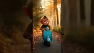 Emotional Baby Monkeys Moment 🐒💔 | Cute Pixar-Style 3D Animated Short
