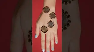 😍🔥easy coins mehndi design🎀 #shorts #mehndi #heena #hennadesign #design #art #mahendi #shortvideo