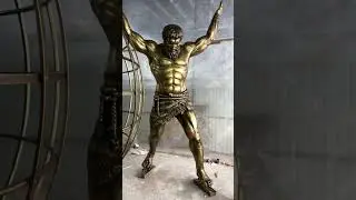 Statue of the Atlas Atlant #sculpture #handmade #wow #beautiful