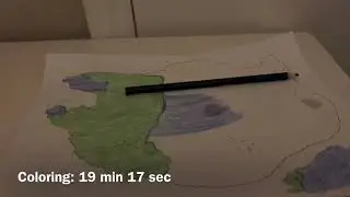 Map making time lapse