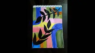 Creative art #easyactivity #painting #brushstrokes #viralshorts
