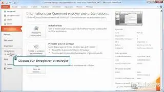 Comment envoyer une présentation par email avec PowerPoint 2010 ?