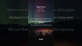 What We Are #singersongwriter #music #musical #pop #spiritualawakening