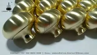 Brass Mortice Knobs - Satin Brass Finish Manufacturer ( M: +91 - 9818091008 )